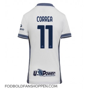 Inter Milan Joaquin Correa #11 Udebanetrøje Dame 2024-25 Kortærmet